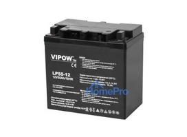 12V 55Ah battery :: Gel-Gel (GEL) :: 12 Volts, 55 Amp-hours (Ah) :: VIPOW