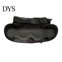 Airplane Sleeping Kit 3-in-1 Travel Sleep Mask Set, Blackout Eye Cover with Neck Pillow & Adjustable Head Support Arm Support, Portable Rest for Train A black