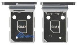 SIM card holder Samsung A566 A56 5G Awesome Olive original (service pack)
