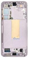 LCD screen Samsung S916 S23+ 5G with touch screen and frame Lavender original (service pack)