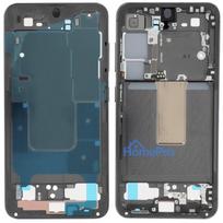Middle housing Samsung S911 S23 Phantom Black original (service pack)