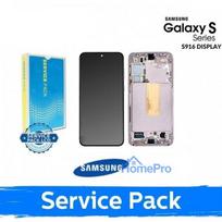 Screen for Samsung S916 S23 Plus with frame / Lavender / (Service Pack)