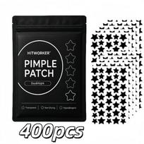 Alcohol Free Hydrogel Acne Removing Patches 200/400Pcs Black Star Invisible Pimple Patches for Overnight Treatment A2