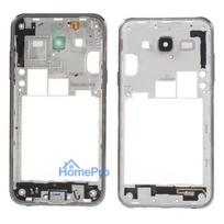 Middle housing Samsung J500 J5 2015 grey (black) with buzzer and sides buttons original (used Grade B)