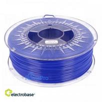3D printer raw material TPU, Ø: 1.75 mm, blue, 210÷230°C, 1 kg, Table temperature: 20÷80°C