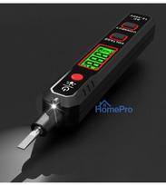 Non-contact voltage and diode tester / display / flashlight / buzzer / AC 12-300 V