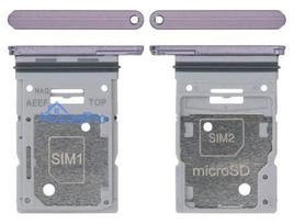 SIM card holder Samsung A556 A55 5G Awesome Lilac original (service pack)