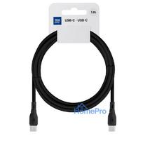 USB cable Blue Star (PJ73) "USB-C (Type-C) to USB-C (Type-C)" (60W) 1m black