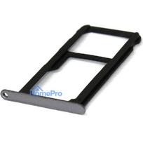 SIM card holder Huawei P9 Lite grey (black) original (service pack)