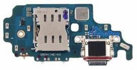 Flex Samsung G998 S21 Ultra for plugin, microphone, SIM reader original (service pack)