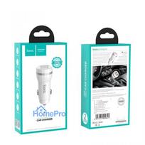 Car charger HOCO Z27 USB + "lightning" (5V 2.4A) white