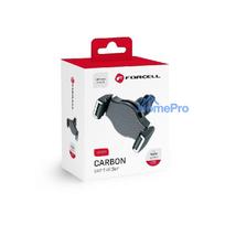 Universal car phone holder Forcell (H-CF509) for using on ventilation grille, black