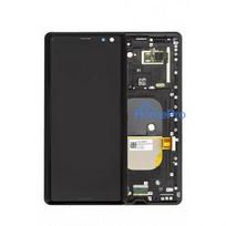 LCD screen Sony Xperia XZ3 H8416 / H9436 with touch screen with frame black original (used Grade C)