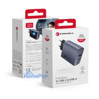 Charger Forcell F-Energy (2xUSB-C 1xUSB 4A 65W) black