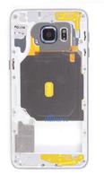 Middle housing Samsung G928F S6 Edge Plus grey (blue) with buzzer and sides buttons original (used Grade B)