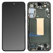 LCD screen Samsung S916 S23+ 5G with touch screen and frame Green original (service pack)
