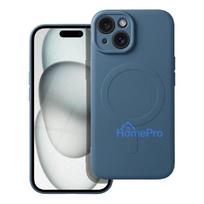 Case Silicone Mag Cover (big hole) (MagSafe) for iPhone 16 navy