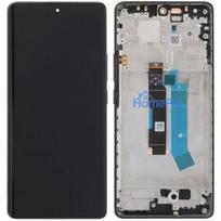 LCD screen Xiaomi Redmi Note 14 Pro 4G with touch screen with frame Midnight Black original (service pack)