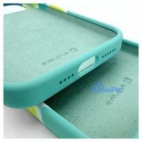 Evelatus Apple iPhone 15 Pro Silicone case Multi-Colored Yellow Green