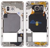 Middle housing Samsung G928F S6 Edge Plus Gold with buzzer and sides buttons original (used Grade A)