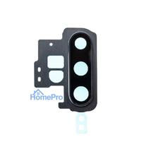Samsung N975 Note 10+ lens for camera with frame Aura Black ORG