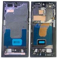 Middle housing Samsung S918 S23 Ultra Phantom Black original (used Grade B)