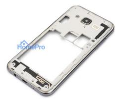 Middle housing Samsung J500 J5 2015 silver (gold) with buzzer and sides buttons original (used Grade B)