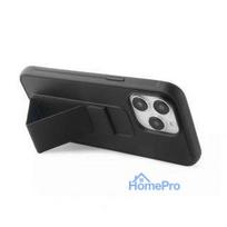 iLike Apple iPhone 15 Plus Silicone Case with stand Black