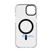 Evelatus Apple iPhone 15 Plus Clear Case PC+TPU With MagSafe Transparent Black