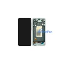 LCD screen Samsung A566 A56 5G with touch screen and frame Awesome Olive original (assembled service pack)