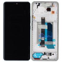 LCD screen Xiaomi Redmi Note 14 Pro+ 5G with touch screen with frame Frost Blue original (service pack)
