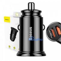 Baseus Circular Car Charger 2xUSB : QC3.0 : 5A : 30W