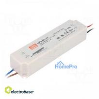 Power supply: switched-mode LED 60W 12VDC 5A 90÷264VAC IP67