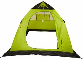 Žvejybos palapinė Norfin Easy Ice NI-10467, 210 cm, L, juoda sp./žalia sp.