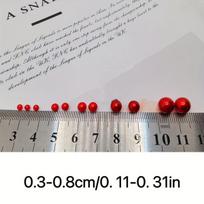Perlų karoliukų rinkinys rankdarbiams,  No holes (approx. 150pcs)-7