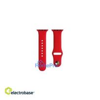 Strap Evelatus Apple Watch 38 / 40 / 41mm Silicone Loop (132mm M / L) Red