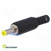 Plug DC supply female 4 / 1.7mm 4mm 1.7mm for cable 10mm