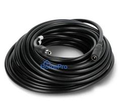 Cable DC 5.5 / 2.1 plug, DC 5.5 / 2.1 socket 0.5mm2 black 10m