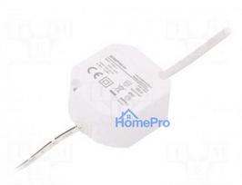 Power supply: switching mode, LED, 12W, 12VDC, 1A, 220÷240VAC, IP68
