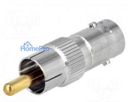 Adapter, BNC socket, RCA plug
