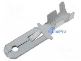 Type: flat, 6.3 mm, 0.8 mm, Male, 2Ć·3.5mm2, crimped, for cable, tin