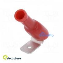 Terminal: flat, 6.3 mm, 0.8 mm, Male / Female, 0.5÷1.5mm2, crimped