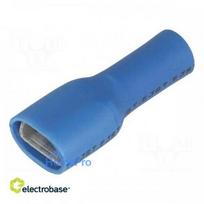 Terminal: flat, 6.3 mm, 0.8 mm, Female, 1÷2.5mm2, crimped, for cable