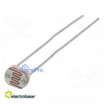 Photoresistor, 100mW, 45÷140k9, 540 nm, THT, 150VDC, Ø LED: 5 mm