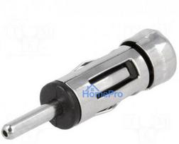 Antenna adapter, DIN plug, ISO socket