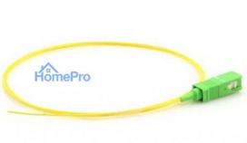 SC / APC Single Mode, 0.9mm LSZH Yellow, 1m ::P-SC / APC-1.1-1A1