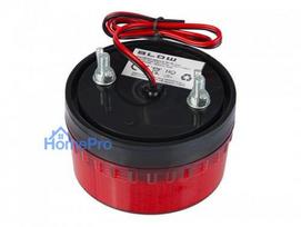 Optical strobe light - 12V DC serves as a warning light indoors