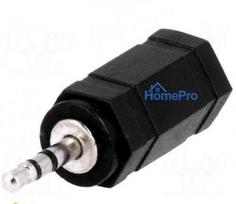 Adapter Jack 2.5mm plug, Jack 3.5mm socket stereo