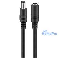 DC Extension Cable (5.5x2.5mm) 10 m, Black