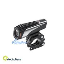Bicycle headlight 1000lm, LED, USB, IPX6